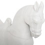 Voir la diapositive 2 : ATMOSPHERA Statuette Déco Cheval  Little Cottage  35cm Blanc