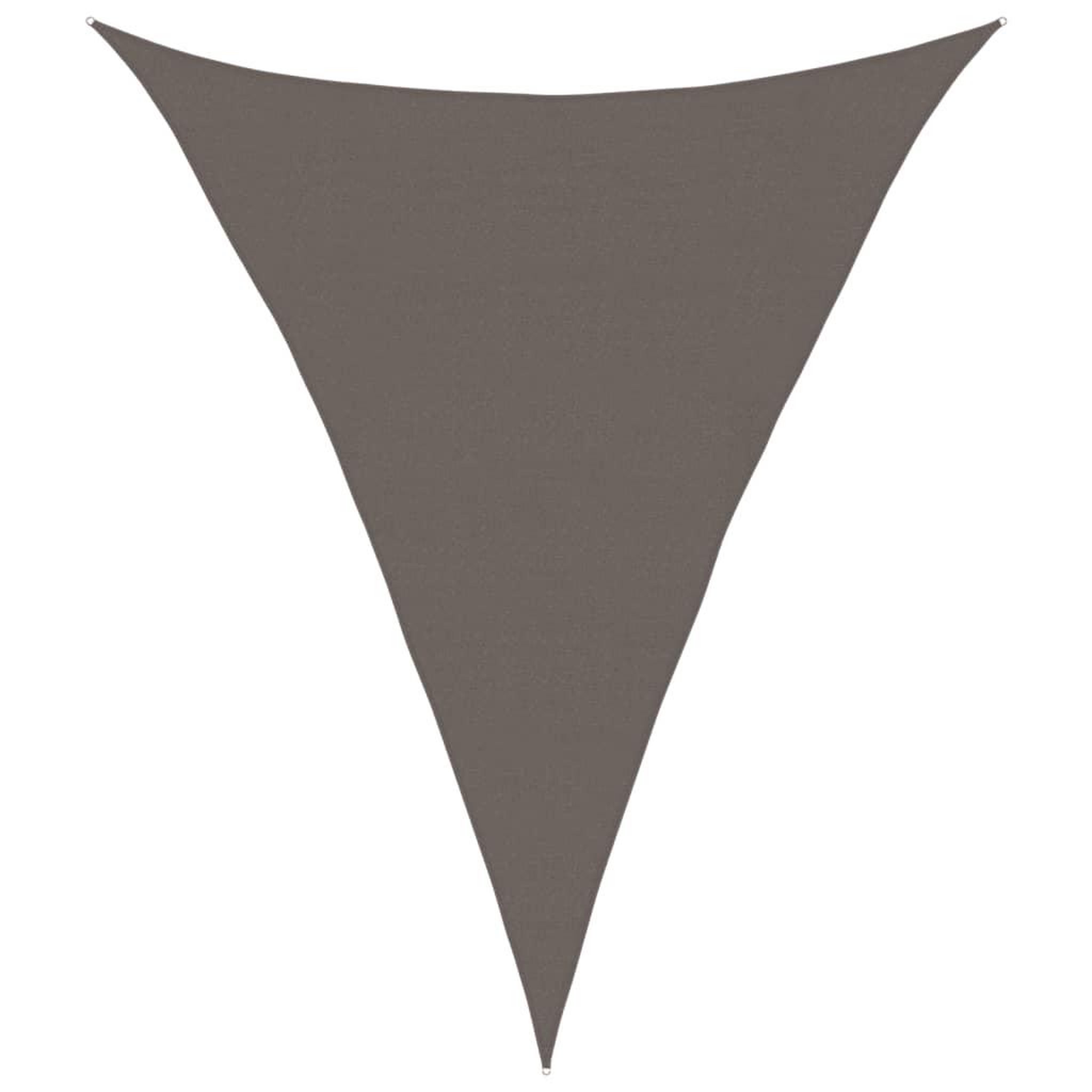 Voir la diapositive 2 : VIDAXL Voile d'ombrage 160 g/m^2 Anthracite 4x5x5 m PEHD