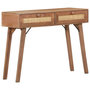 Voir la diapositive 1 : VIDAXL Table console 100x35x76 cm Bois de manguier massif