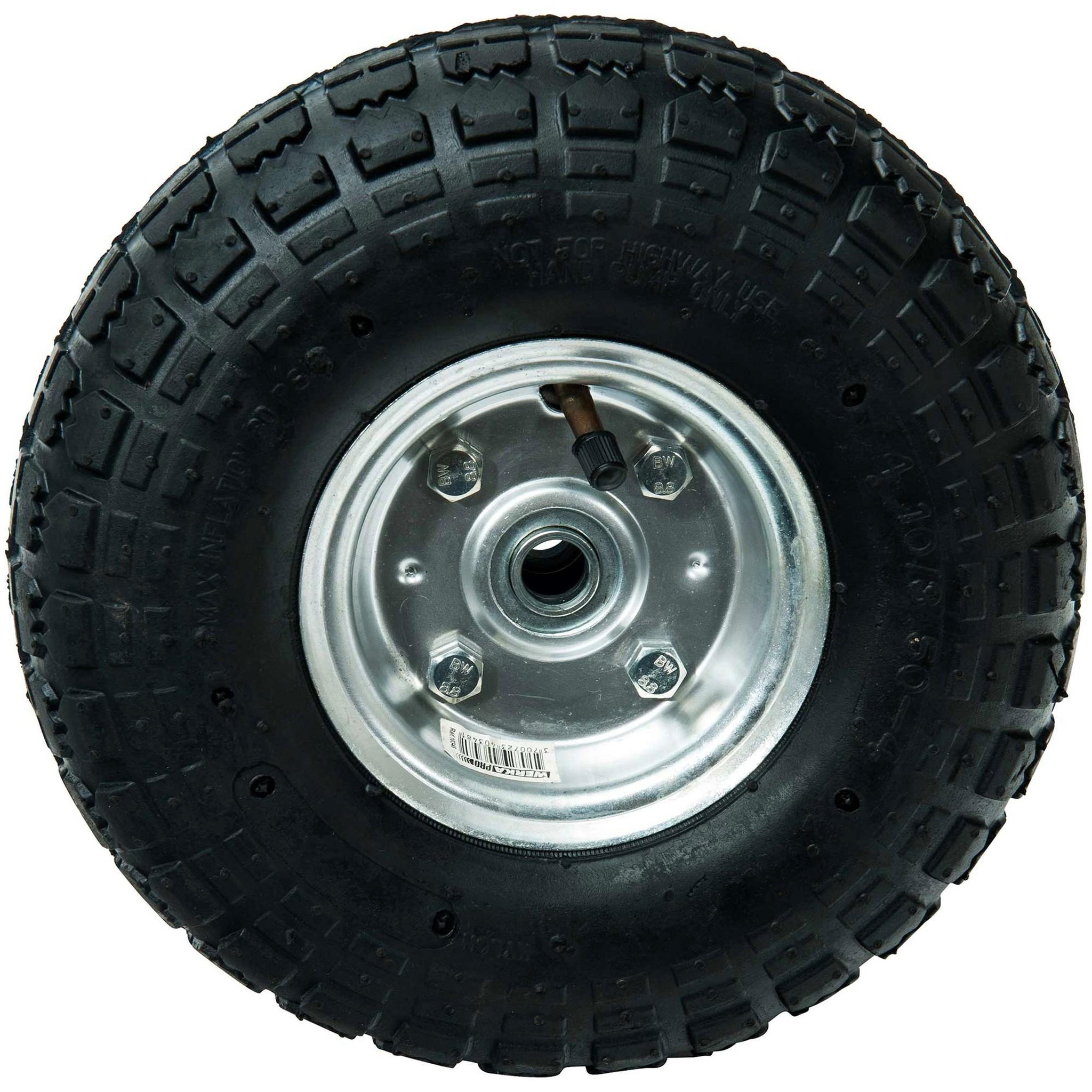 Voir la diapositive 2 : WERKAPRO Roue gonflable axe déporté WERKA PRO 16 mm axe déporté Lot de 2 pièces 16 mm axe déporté Lot de 2 pièces