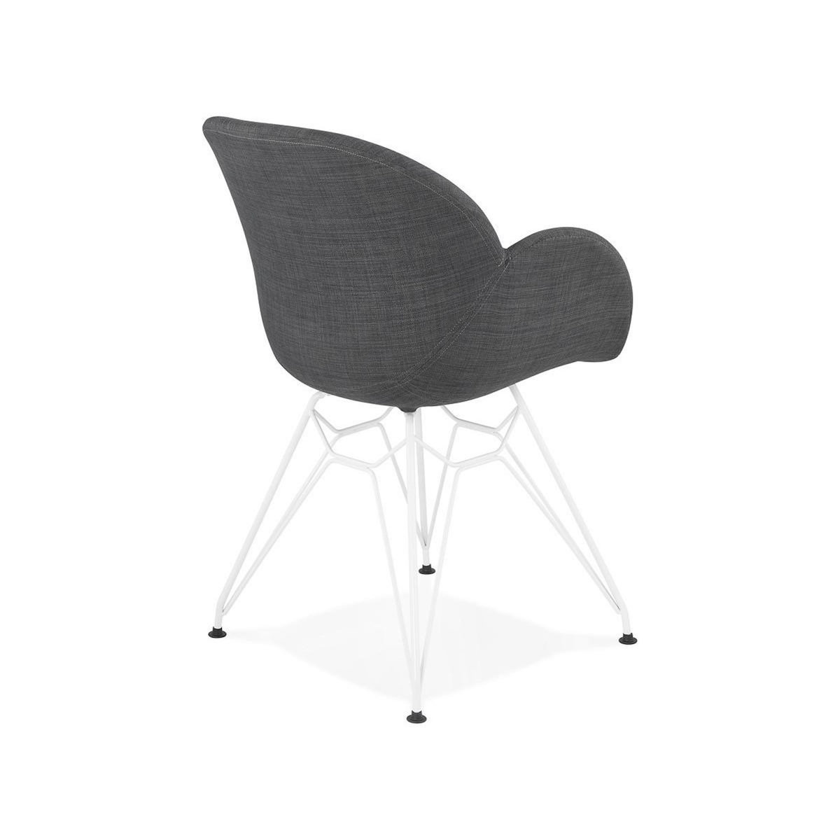 Paris Prix Fauteuil Design  Syndra  85cm Gris Foncé