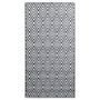 Voir la diapositive 2 : VIDAXL Tapis d'exterieur ARAKIL Blanc et noir 120x180 cm PP