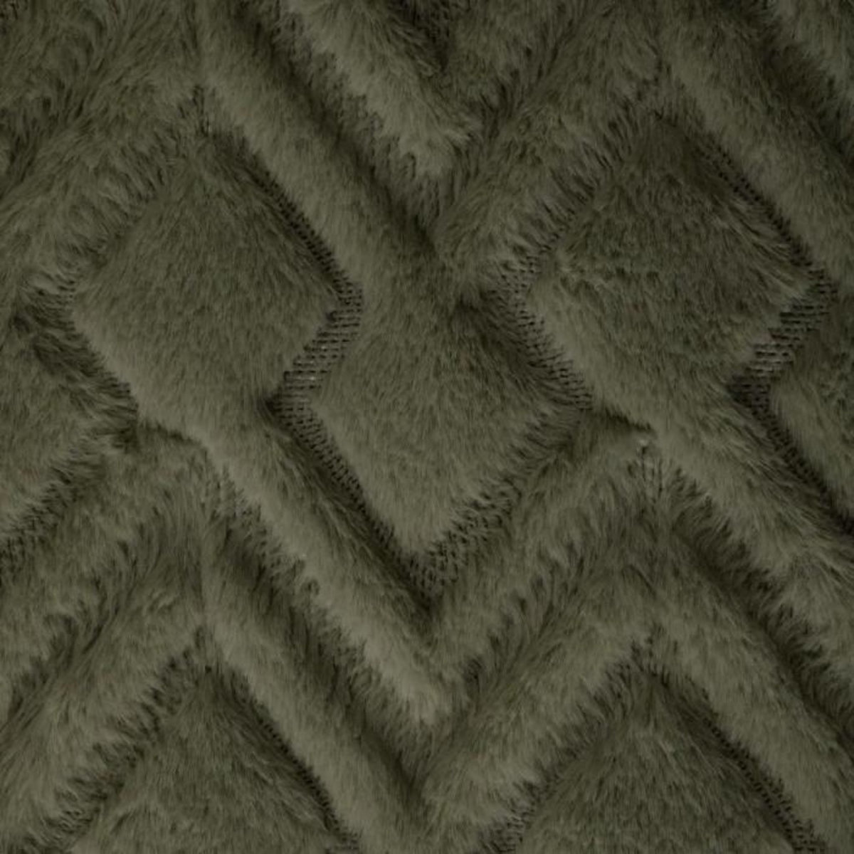 ATMOSPHERA Plaid Imitation Fourrure  Mara  120x160cm Kaki