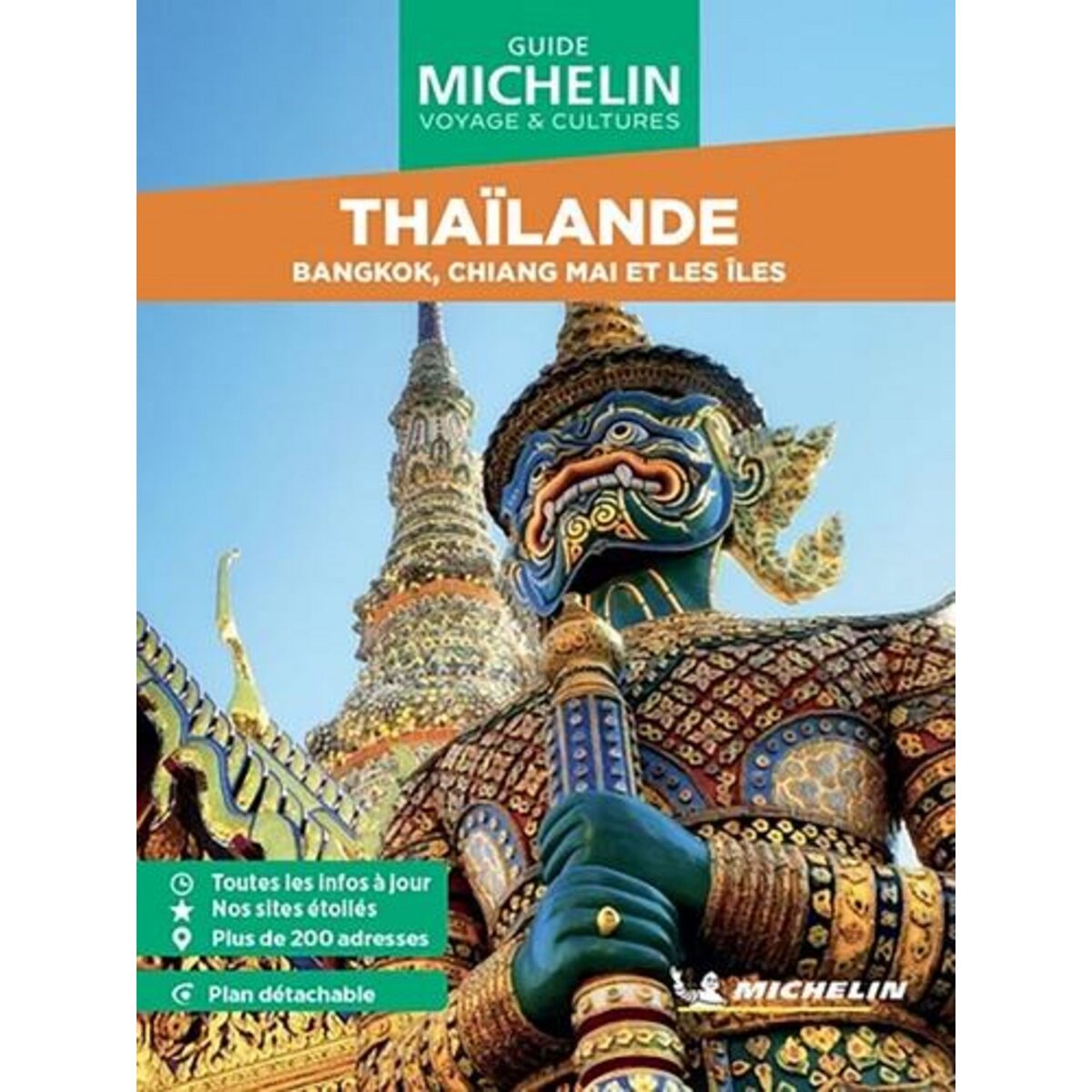 THAILANDE. BANGKOK, CHIANG MAI ET LES ILES, EDITION 2026, AVEC 1 PLAN DETACHABLE, Michelin