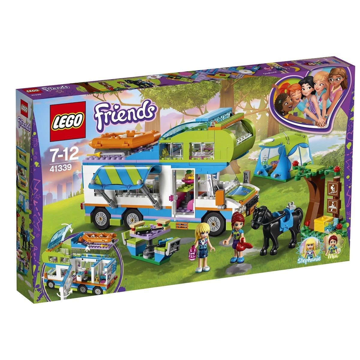 LEGO Friends 41339 - Le camping-car de Mia