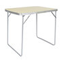 Voir la diapositive 1 : Paris Prix Table de Camping Pliable  Bain de Soleil  80cm Jaune