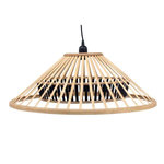 MARKET24 Suspension DKD Home Decor Marron Bambou 50 W (60 x 60 x 21 cm)