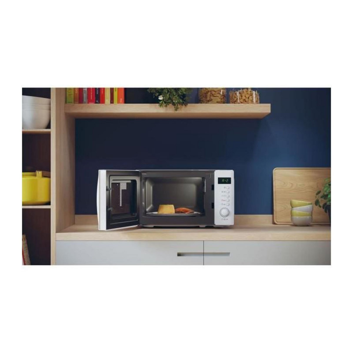 Candy CMWA20SDLW Micro-ondes Mono CANDY Idea - 20L - MO : 700W - UI digitale - 8 programmes automatiques - Blanc