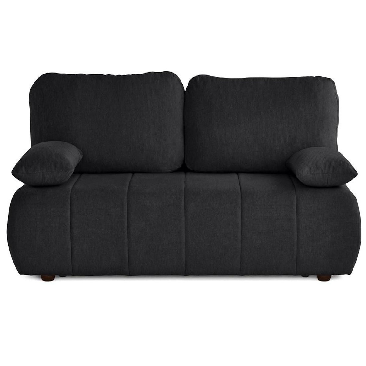 BEST MOBILIER Harper - canapé 3 places convertible avec coffre en tissu texturé