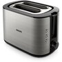 Voir la diapositive 1 : Philips Grille-pain HD2650/90 Toaster Métal, 2 fentes, 950W