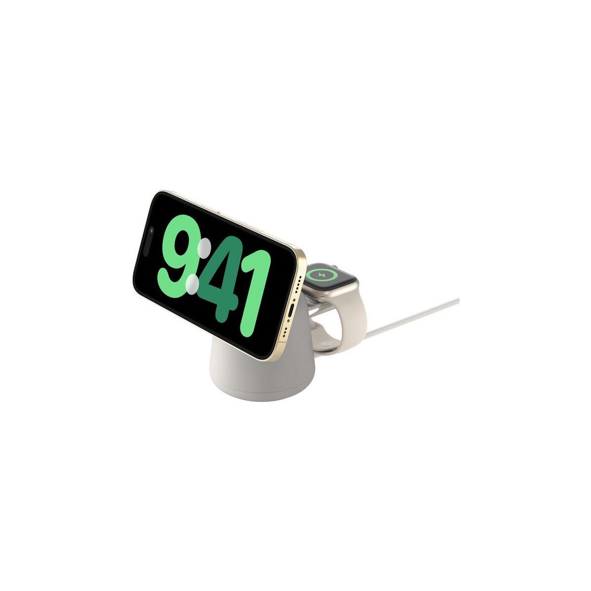 Belkin Belkin boostcharge pro casques, smartphone, smartwatch beige secteur recharge sans fil charge rapide intérieure
