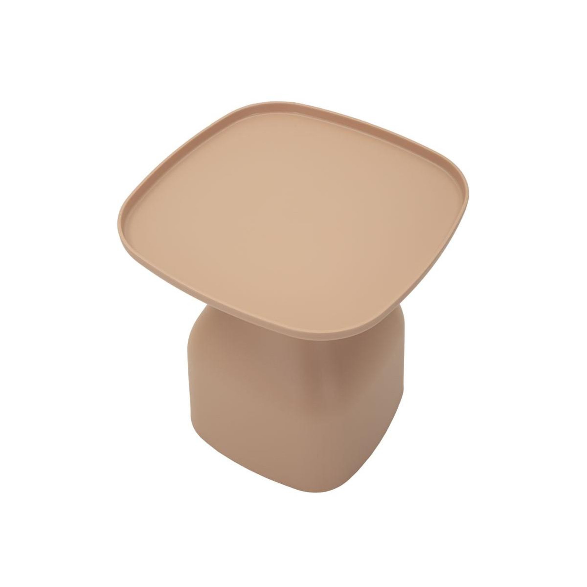 Voir la diapositive 3 : Paris Prix Table d'appoint carrée  gea  50cm rose