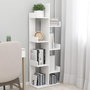 Voir la diapositive 1 : VIDAXL Bibliotheque Blanc 48x25,5x140 cm Bois d'ingenierie