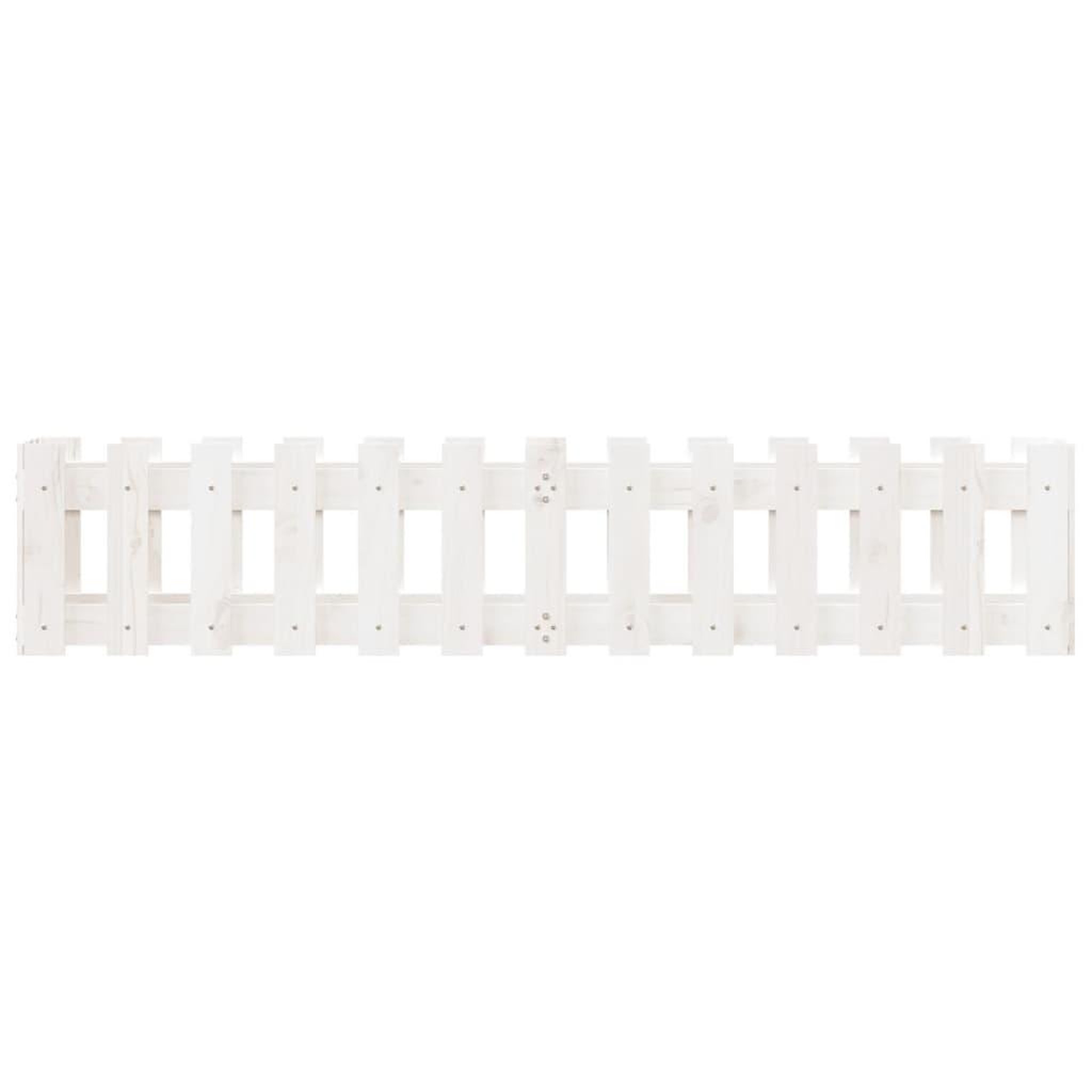 Voir la diapositive 5 : VIDAXL Lit sureleve de jardin design de cloture 150x30x30cm pin massif