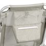 Voir la diapositive 5 : Clic Clac des Plages Fauteuil relax aluminium 4 positions gris CLIC CLAC