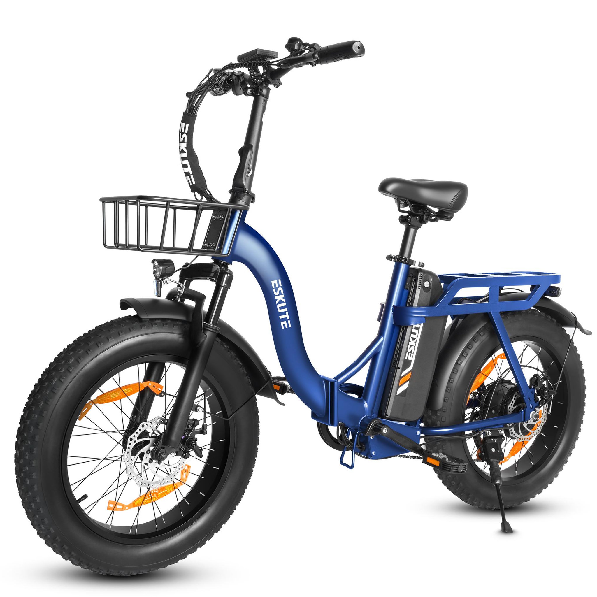 Voir la diapositive 3 : ESKUTE Vélo électrique pliable ESKUTE D202, 48V 20,8Ah