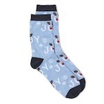 Vero Moda Chaussettes  Femme Vero Moda Flocons. Coloris disponibles : Bleu