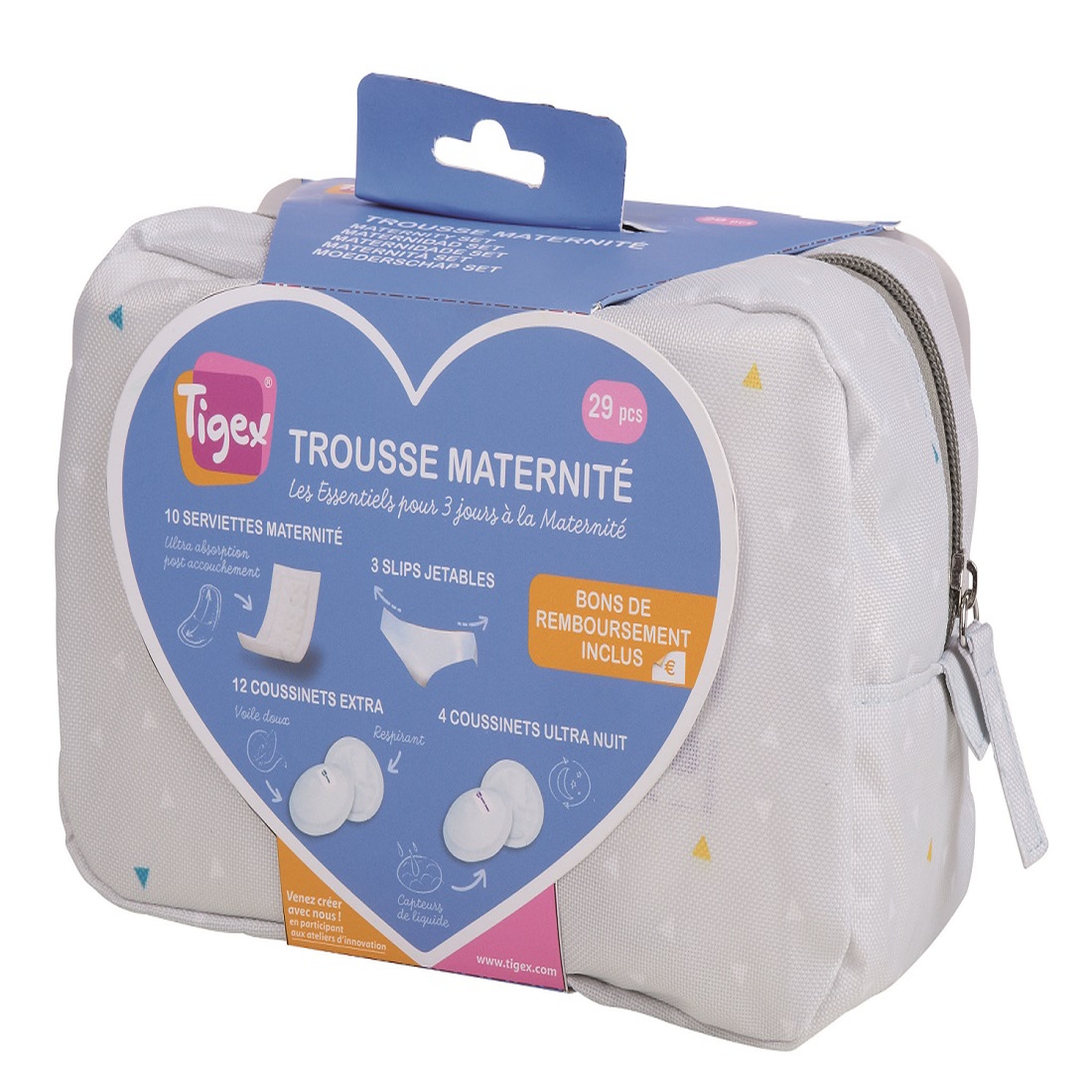 Voir la diapositive 2 : TIGEX Trousse de maternité 
