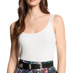 MORGAN Débardeur  Femme Morgan DOUBI. Coloris disponibles : Blanc