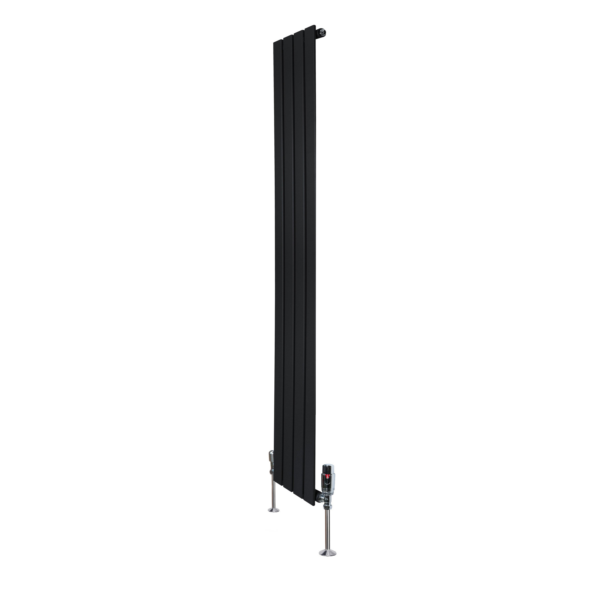 Voir la diapositive 2 : MONSTERSHOP Radiateur plat à 1 panneau & vannes - 1600 x 280 mm