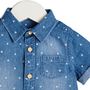 Voir la diapositive 2 : INEXTENSO Chemise manches courtes bébé garçon