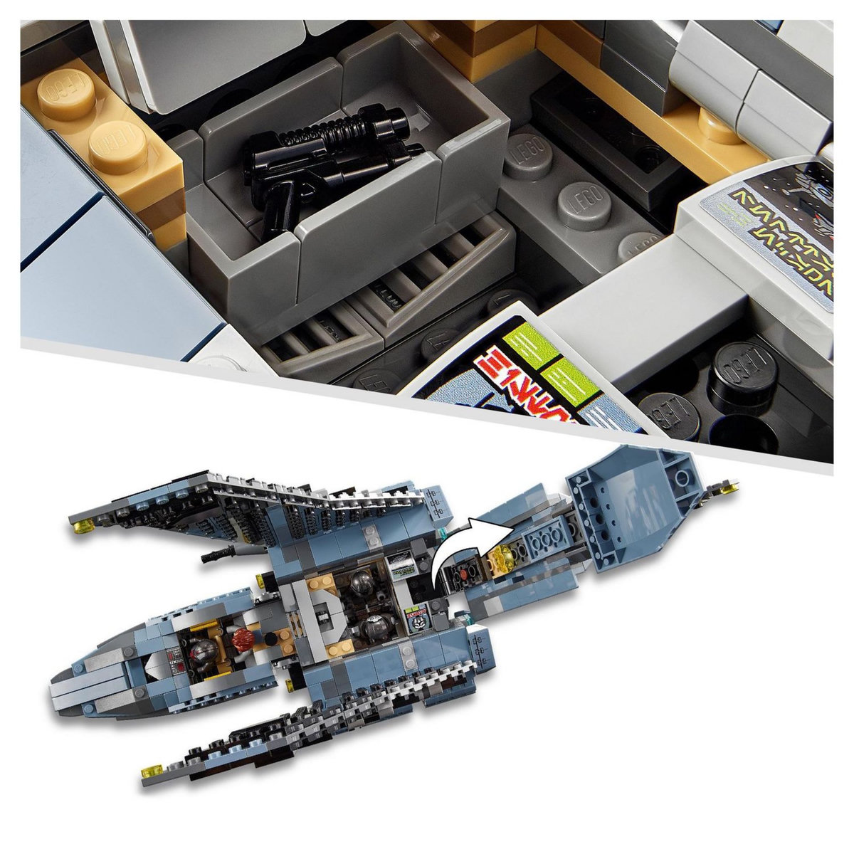 LEGO Star Wars 75314 La Navette d&rsquo;Attaque du Bad Batch dès 8 ans