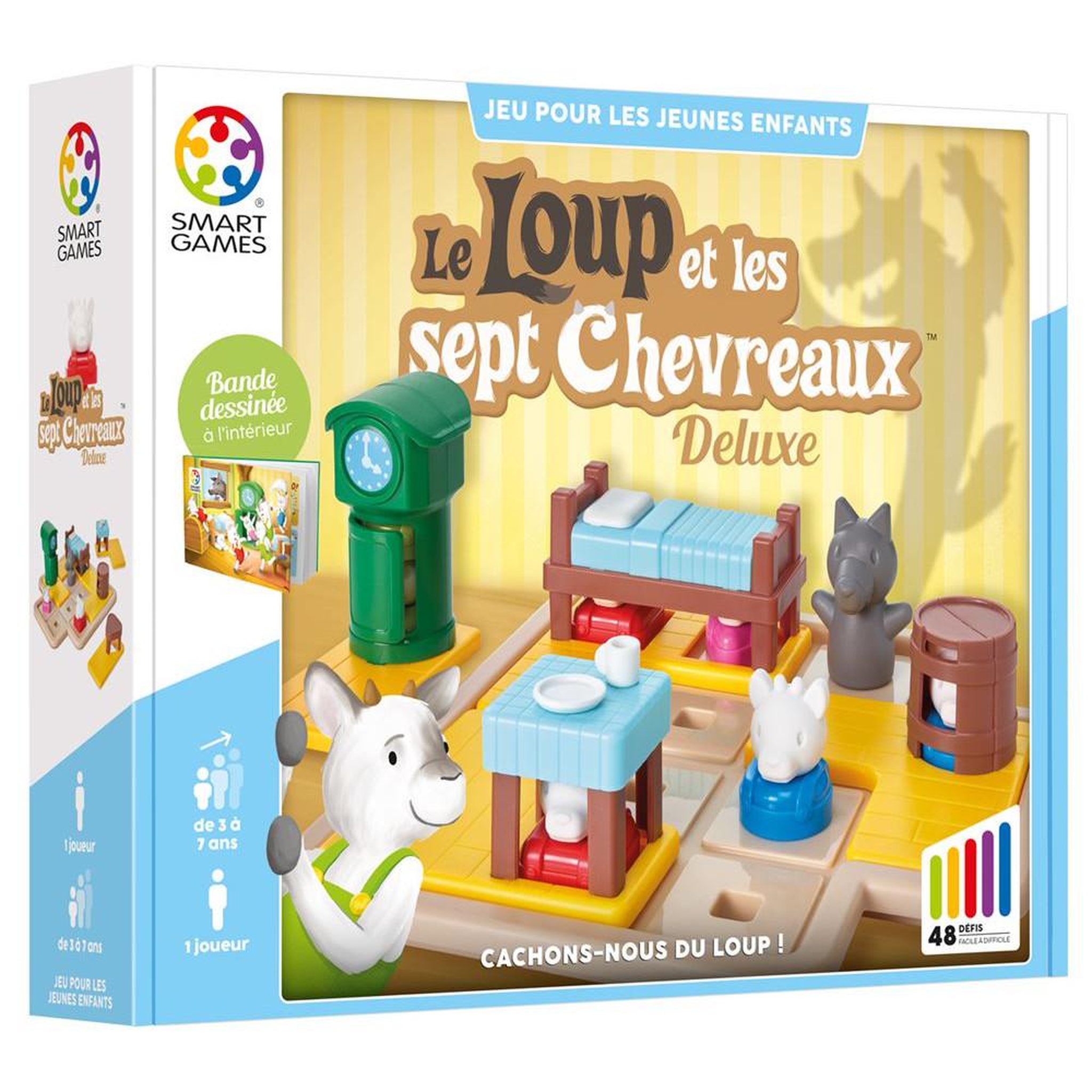 Smart Games Casse tête Smartgames Le loup et les sept chevreux