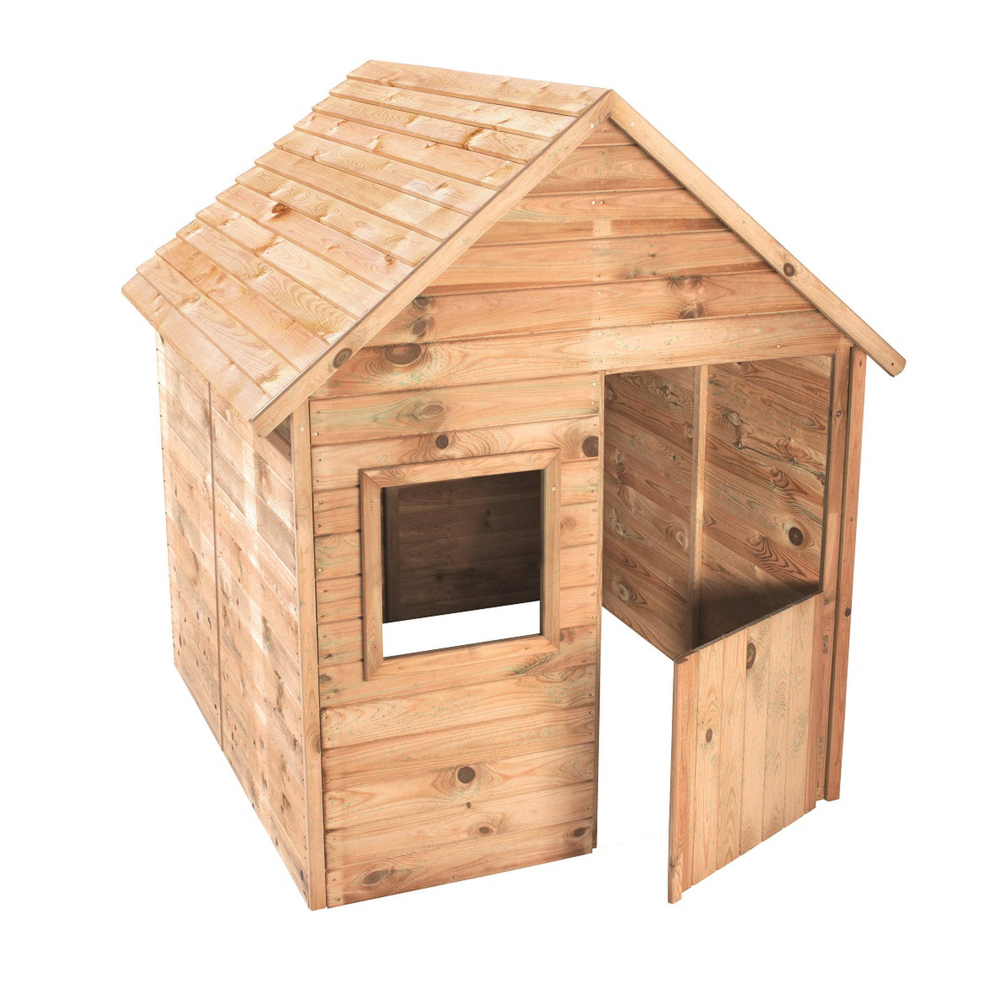 Voir la diapositive 2 : Soulet Cabane de jardin enfant en bois à peindre MARINA