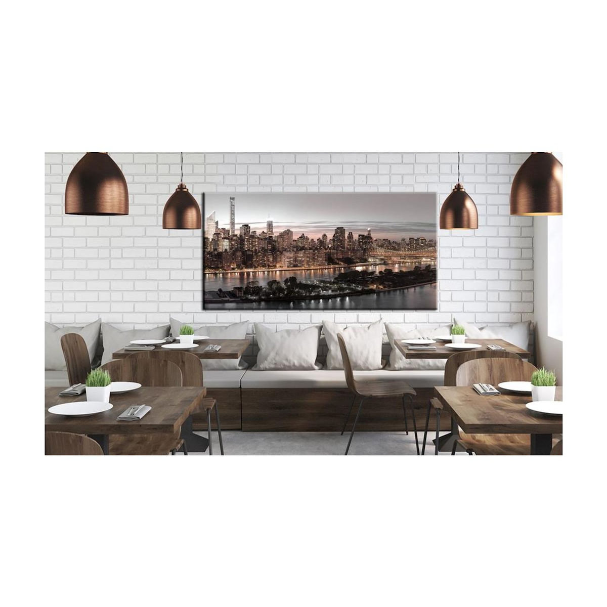 Paris Prix Tableau Imprimé  Manhattan at Twilight