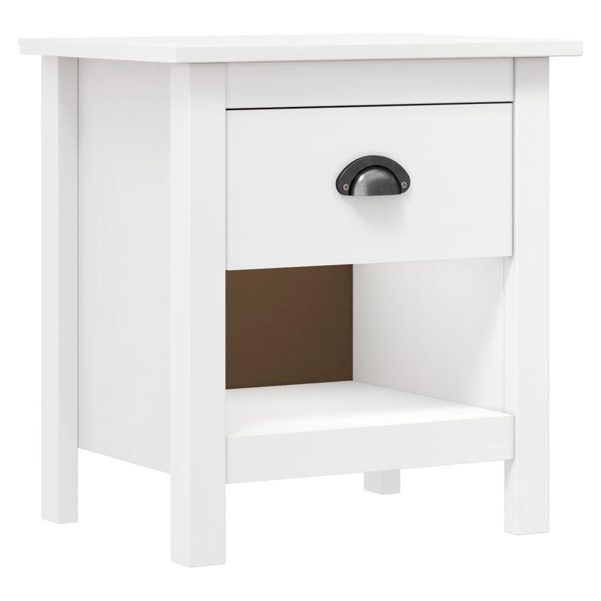 Voir la diapositive 2 : VIDAXL Tables de chevet 2 pcs Hill 46x35x49,5 cm Bois de pin solide