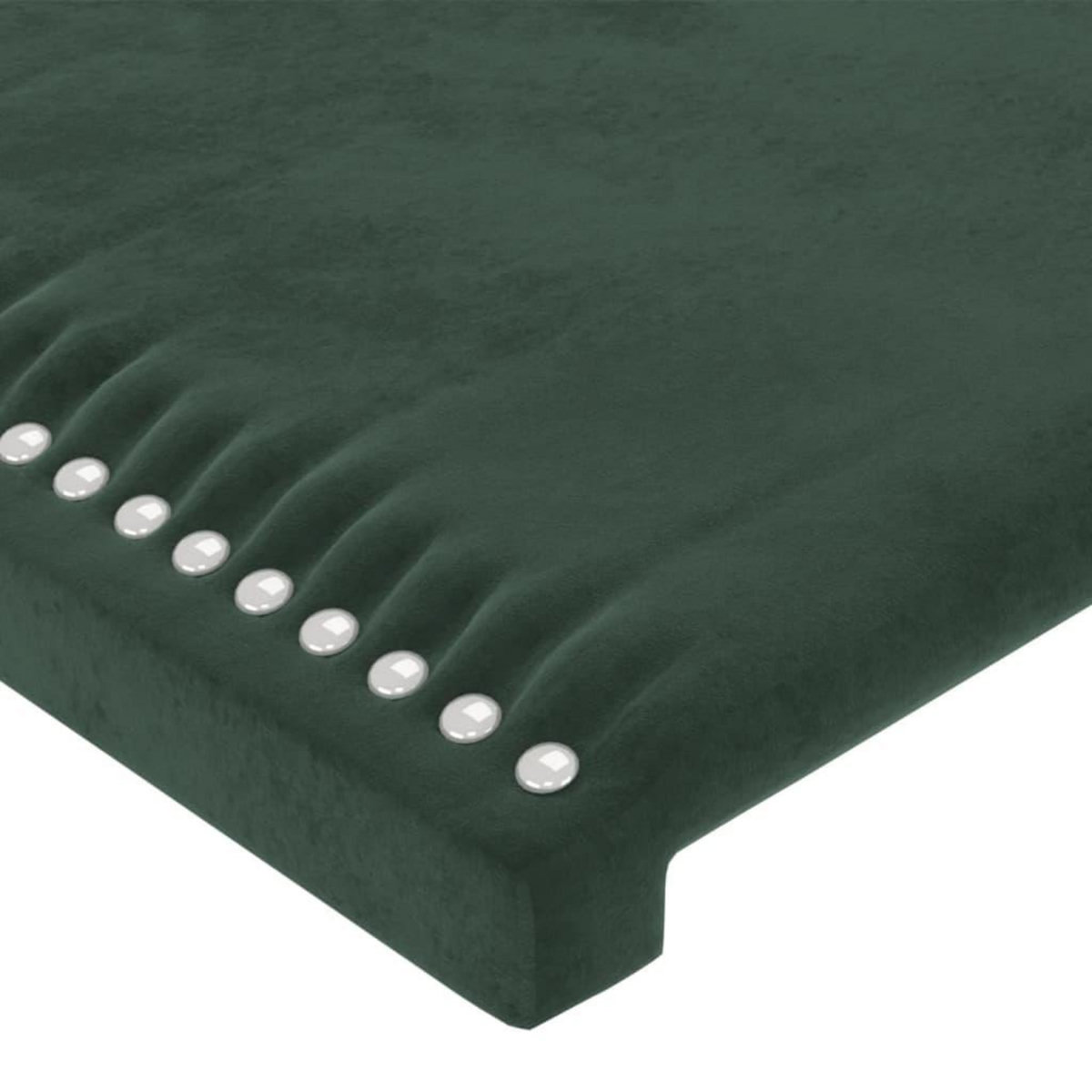 VIDAXL Tete de lit Vert fonce 80x5x78/88 cm Velours