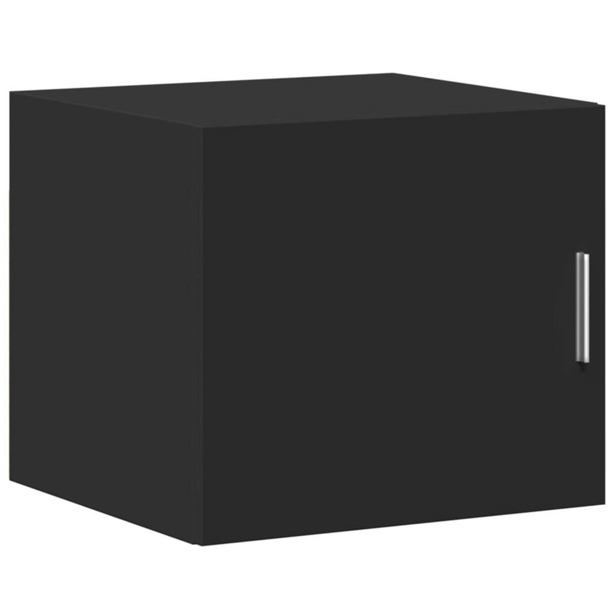 VIDAXL Armoire de rangement mince noir 45x42,5x225cm bois d'ingenierie