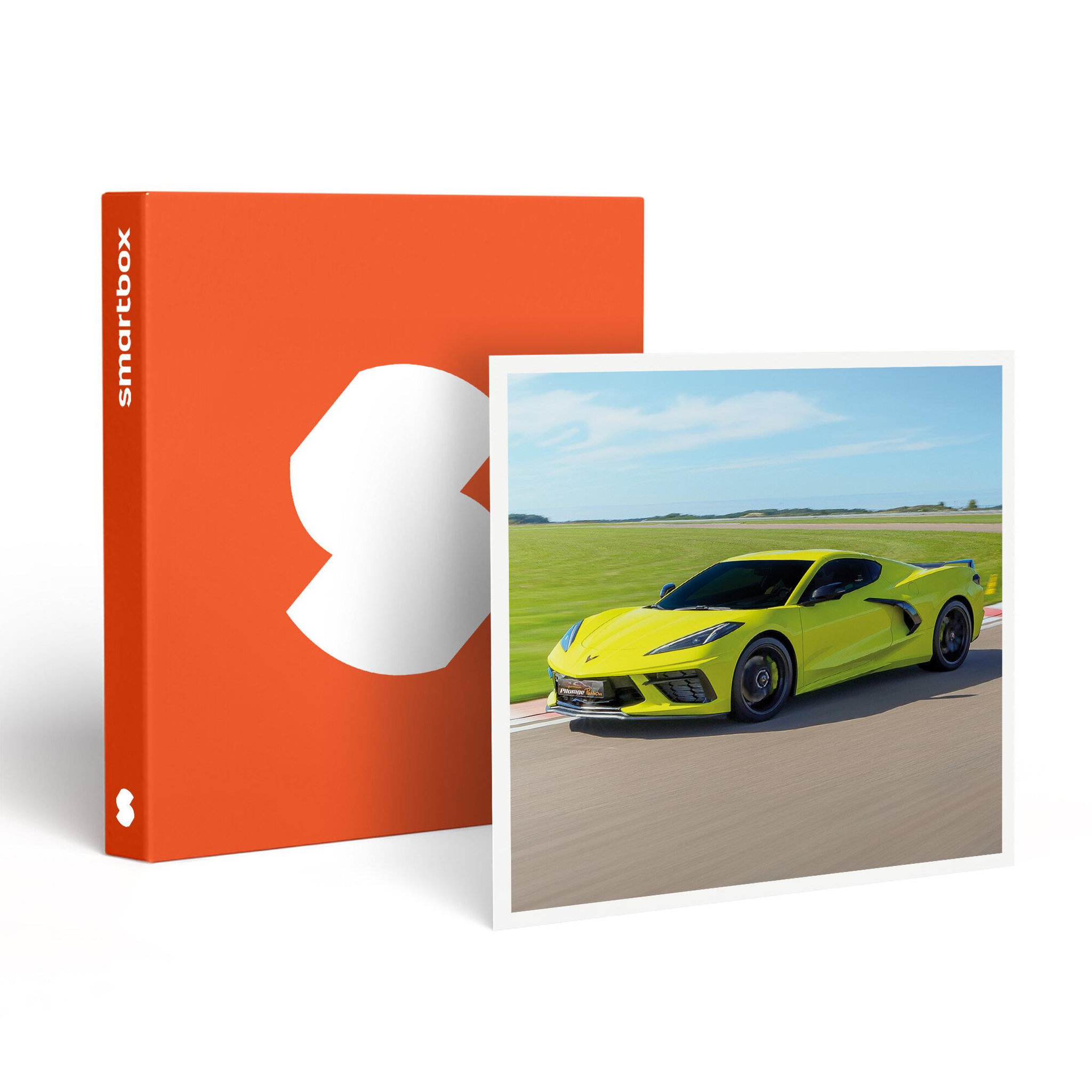 Smartbox Stage de pilotage : 3 tours sur le circuit d'alès en corvette c8 - coffret cadeau sport & aventure