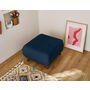 Voir la diapositive 4 : BEST MOBILIER Cristal - pouf modulable - 65 cm - en fausse fourrure côtelée