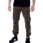 PANAME BROTHERS Pantalon Cargo Marron Foncé Homme Paname Brothers Carlos. Coloris disponibles : Marron