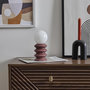 Voir la diapositive 3 : Paris Prix Lampe LED en Céramique  Sphera  21cm Terracotta