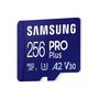 Voir la diapositive 3 : Samsung Carte Micro SD 256 Go Pro Plus avec adaptateur