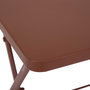 Voir la diapositive 6 : HESPERIDE Table de jardin pliante carrée 2 places GREENSBORO