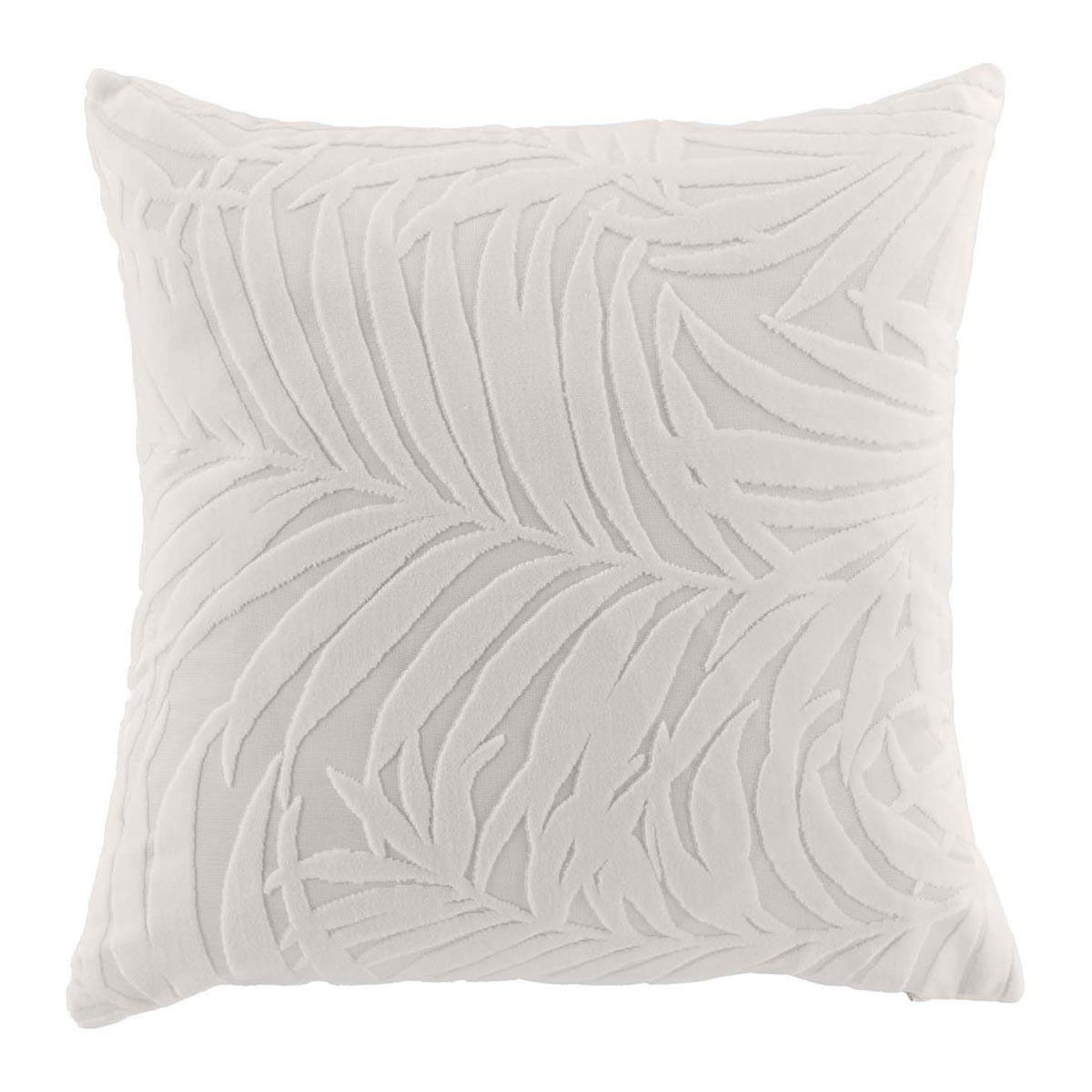 Paris Prix Housse de Coussin en Velours  Natureo  40x40cm Naturel