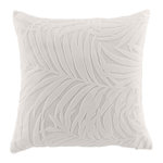Paris Prix Housse de Coussin en Velours  Natureo  40x40cm Naturel