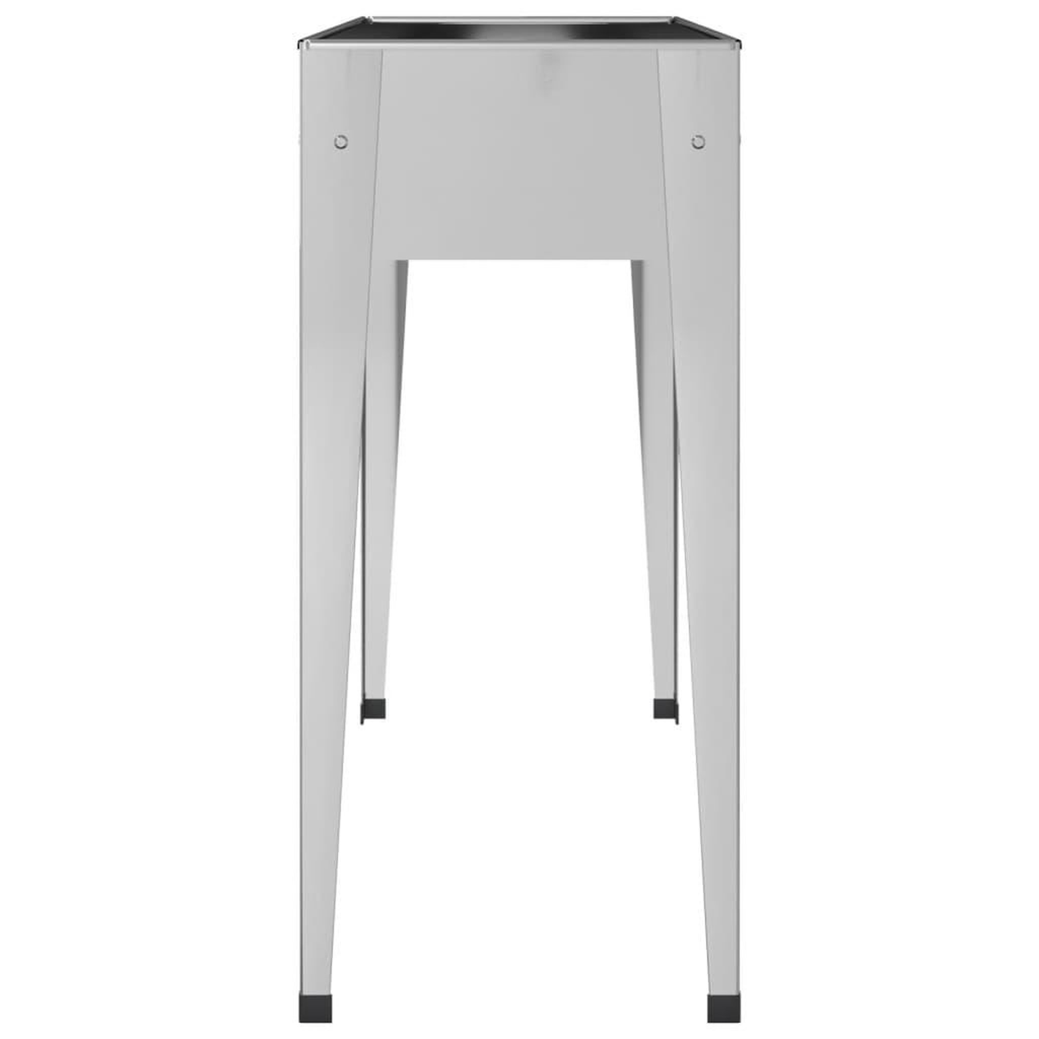 Voir la diapositive 5 : VIDAXL Jardiniere 100,5x40,5x90 cm Acier galvanise