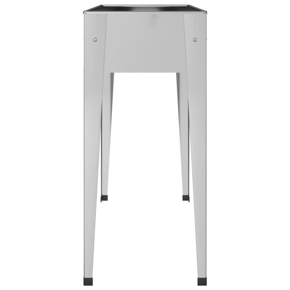 VIDAXL Jardiniere 100,5x40,5x90 cm Acier galvanise