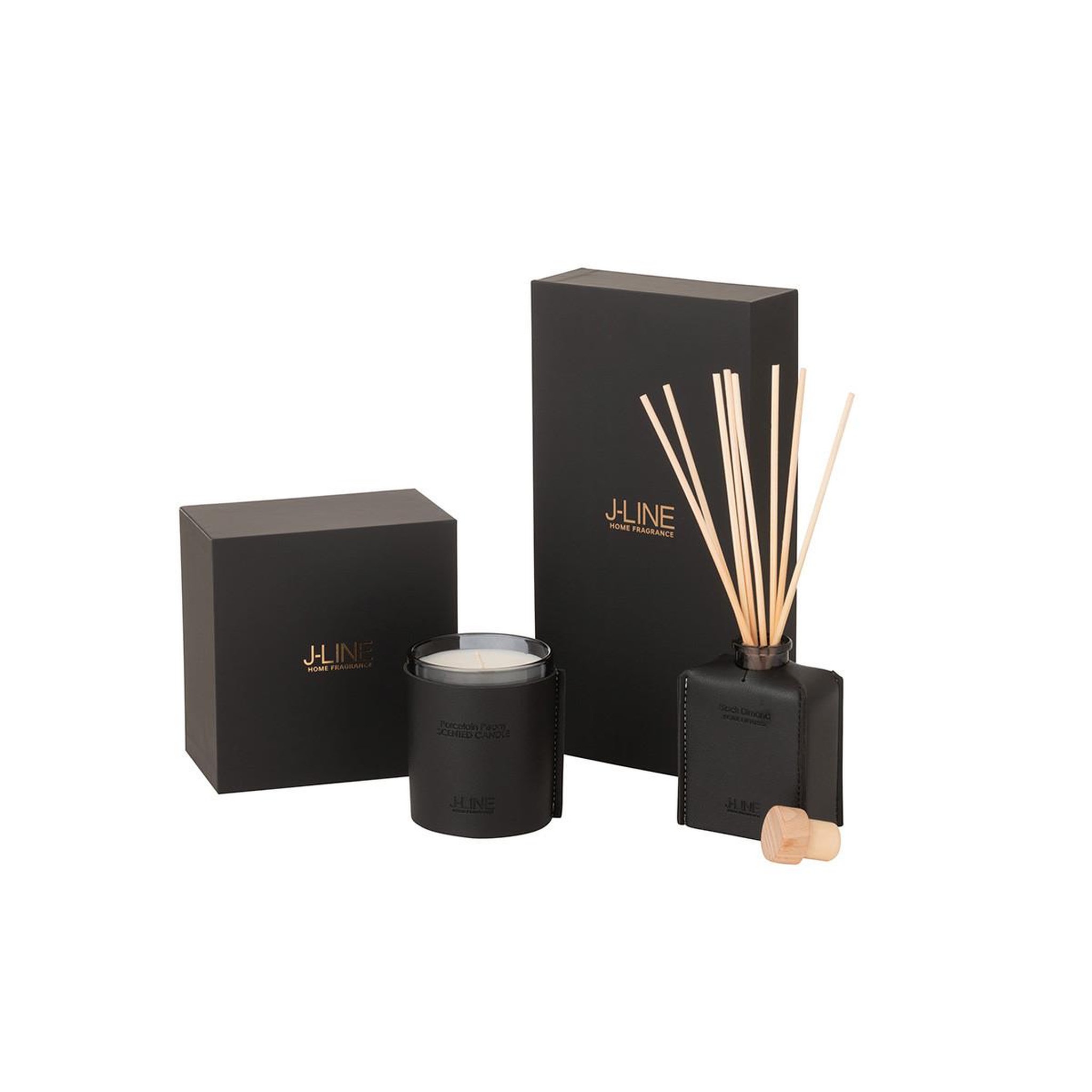 Voir la diapositive 3 : J-LINE Diffuseur de parfum  scented  100ml black diamond