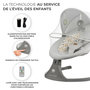 Voir la diapositive 5 : KINDERKRAFT Balancelle transat electrique 2en1 clair pratique
