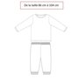 Voir la diapositive 4 : IN EXTENSO Pyjama velours 2 pièces pandas bébé garçon
