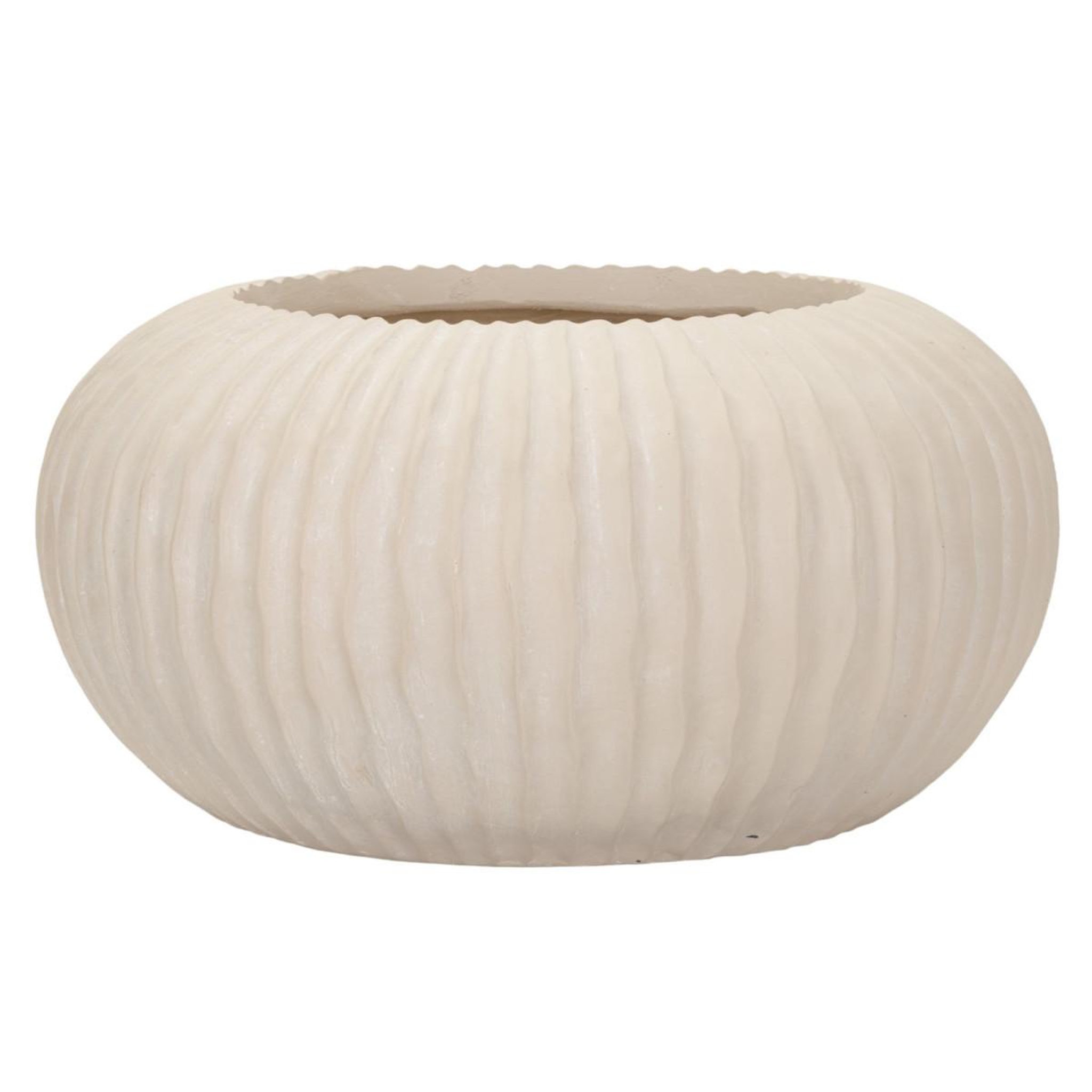 Paris Prix Cache-Pot Design  Mist  35cm Crème