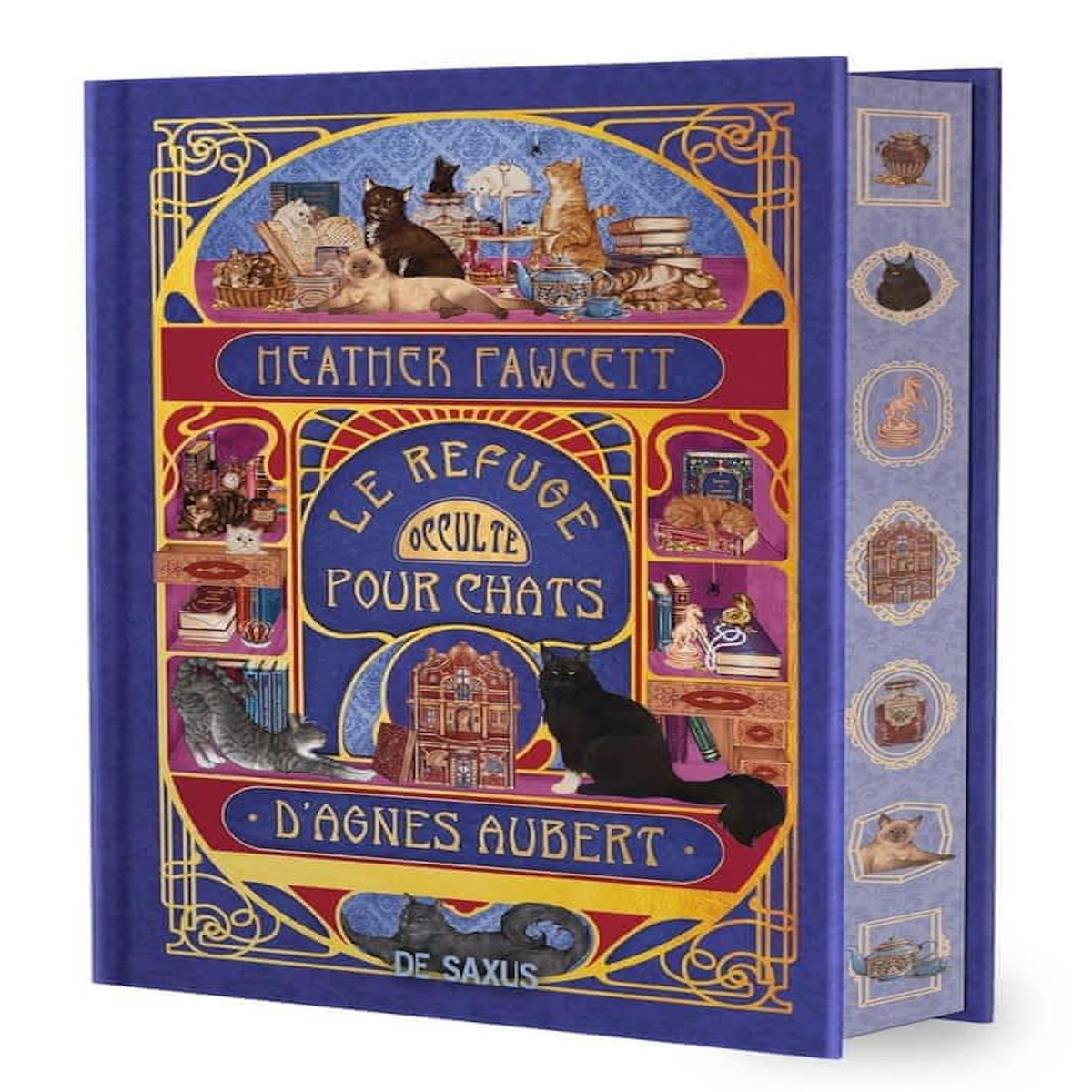 LE REFUGE OCCULTE POUR CHATS D'AGNES AUBERT. EDITION COLLECTOR, Fawcett Heather