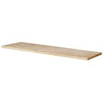 OUTIFRANCE Planche bois pour plateau acier - 1120 x 395 x h. 30 mm 8 kg