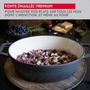 Voir la diapositive 4 : ELO Cocotte en fonte émaillée basse gris classique 28 cm 2,8 L Elo
