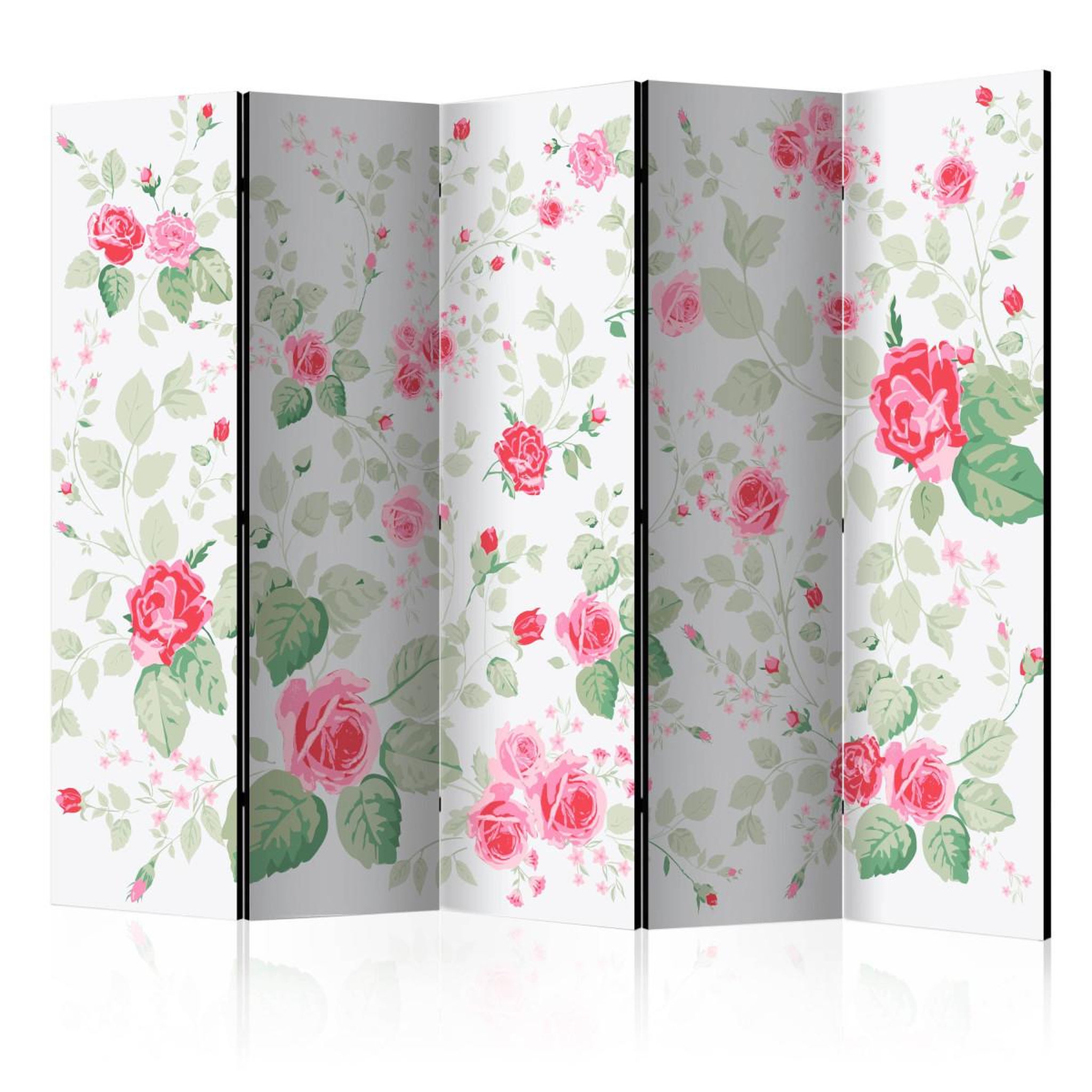Paris Prix Paravent 5 volets  rosy pleasures  172x225cm